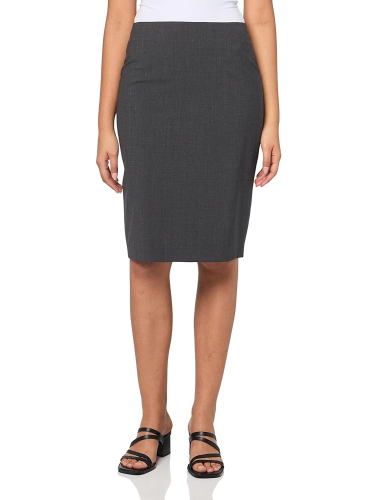Theory womens Skinny Pencil Skirt, Charcoal Melange, 0 US at